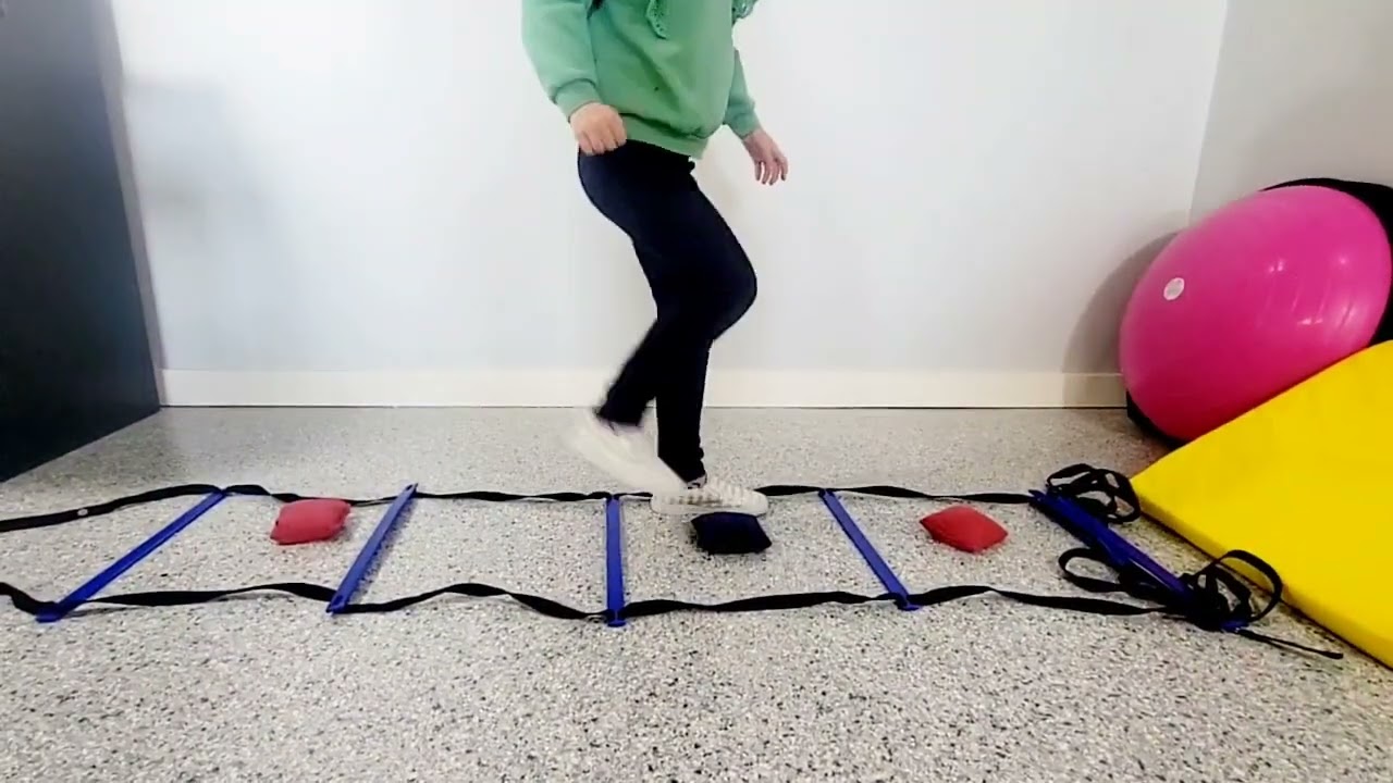 Bean Bag Backward Jump