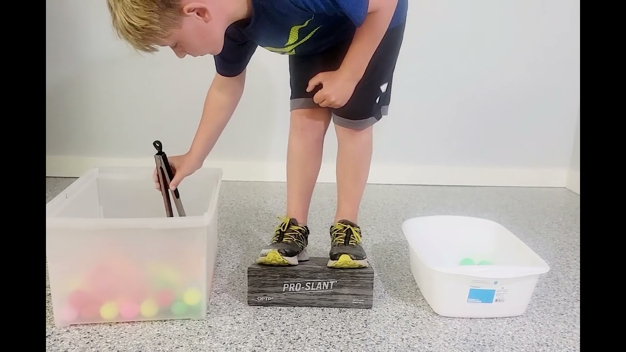 Slant Ping Pong Ball Midline Crossing Transfer