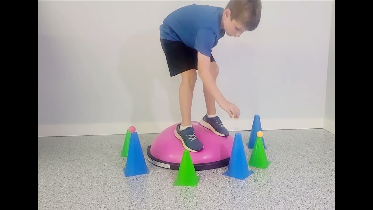 Bosu Ping Pong Cone Transfer
