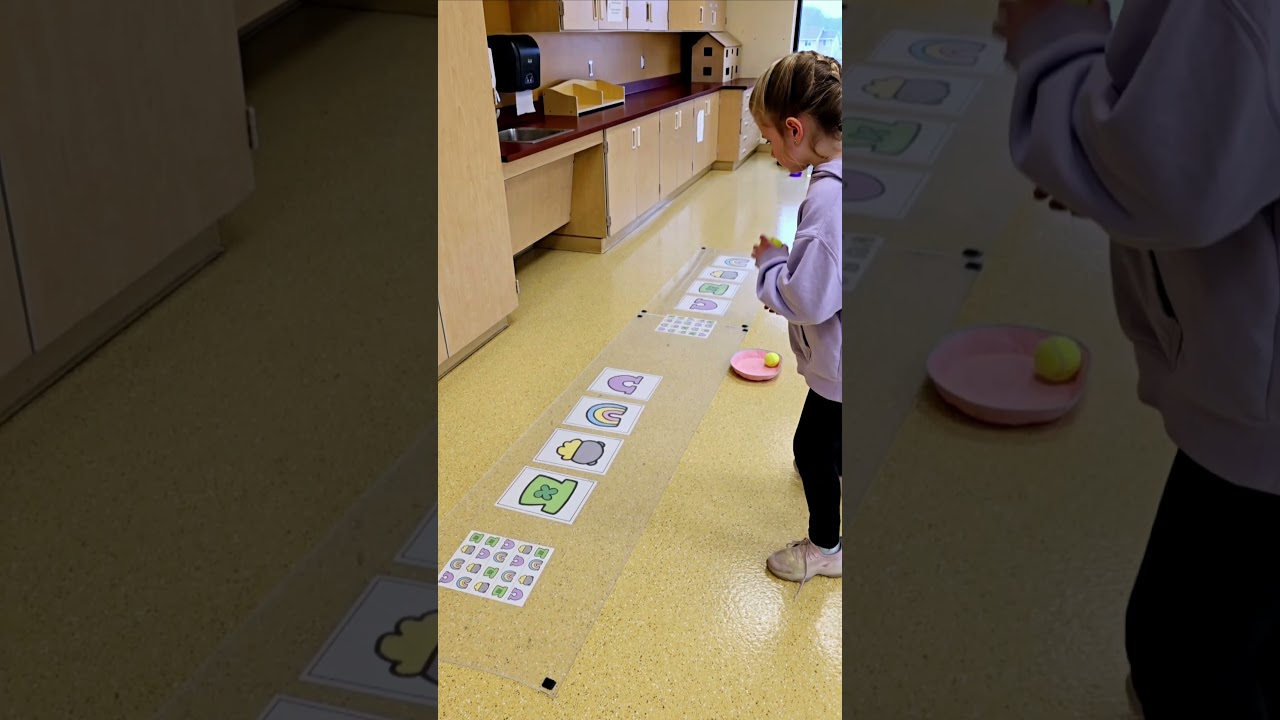 St. Patrick’s Day Lucky Charm Visual Motor and Coordination Game