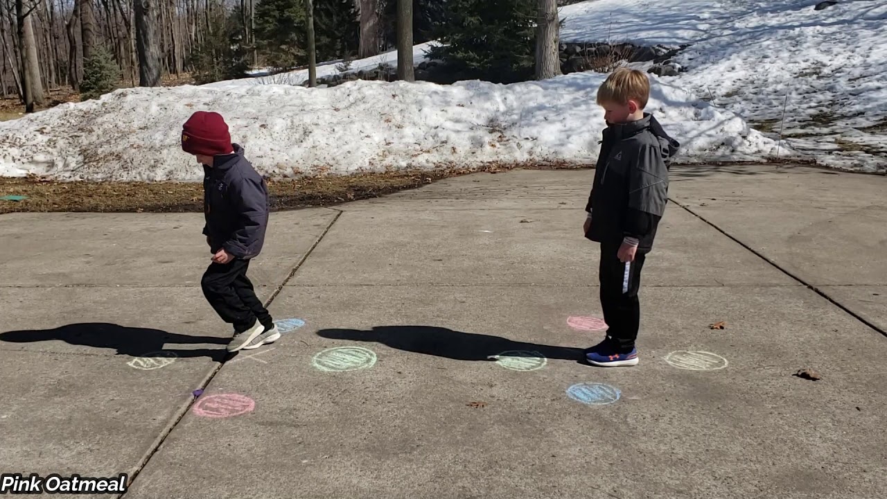 Hand, Foot Gross Motor Matching Game