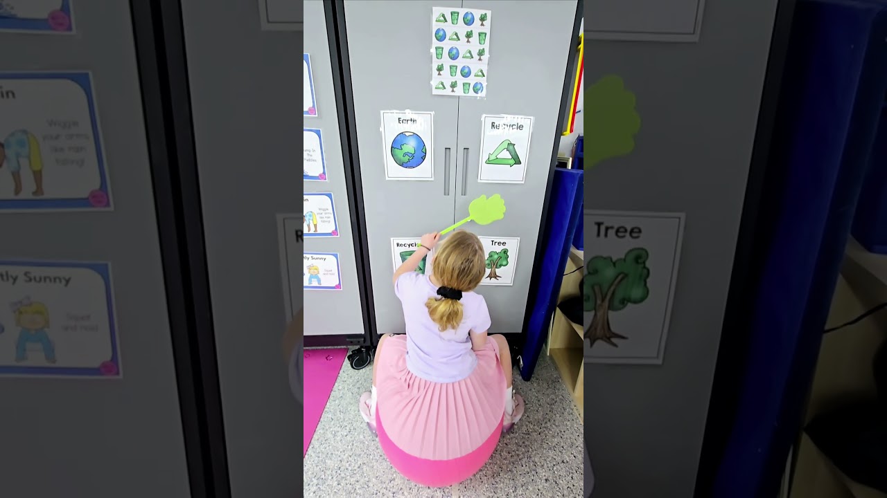 Earth Day Slap Game Motor Skills Activity