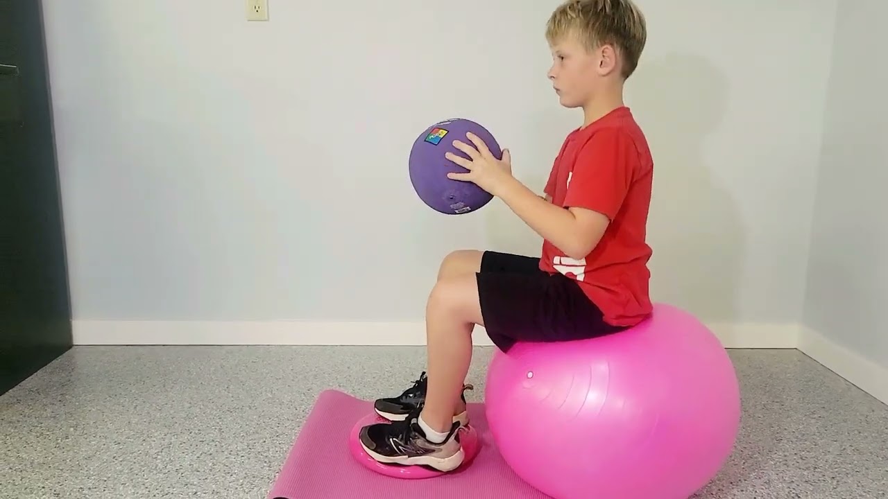 Stability Ball Catch