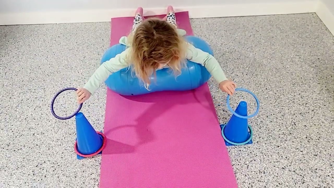 Prone Peanut Ball Ring Placement