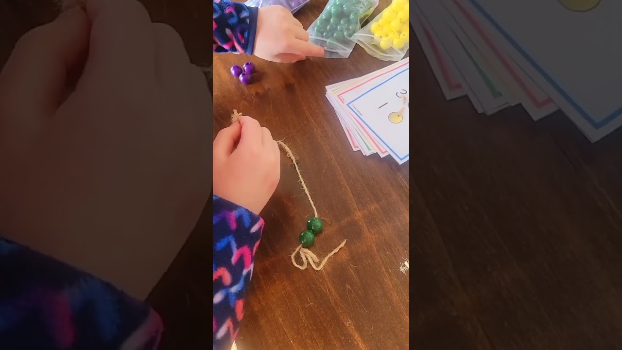 Beading Task Cards