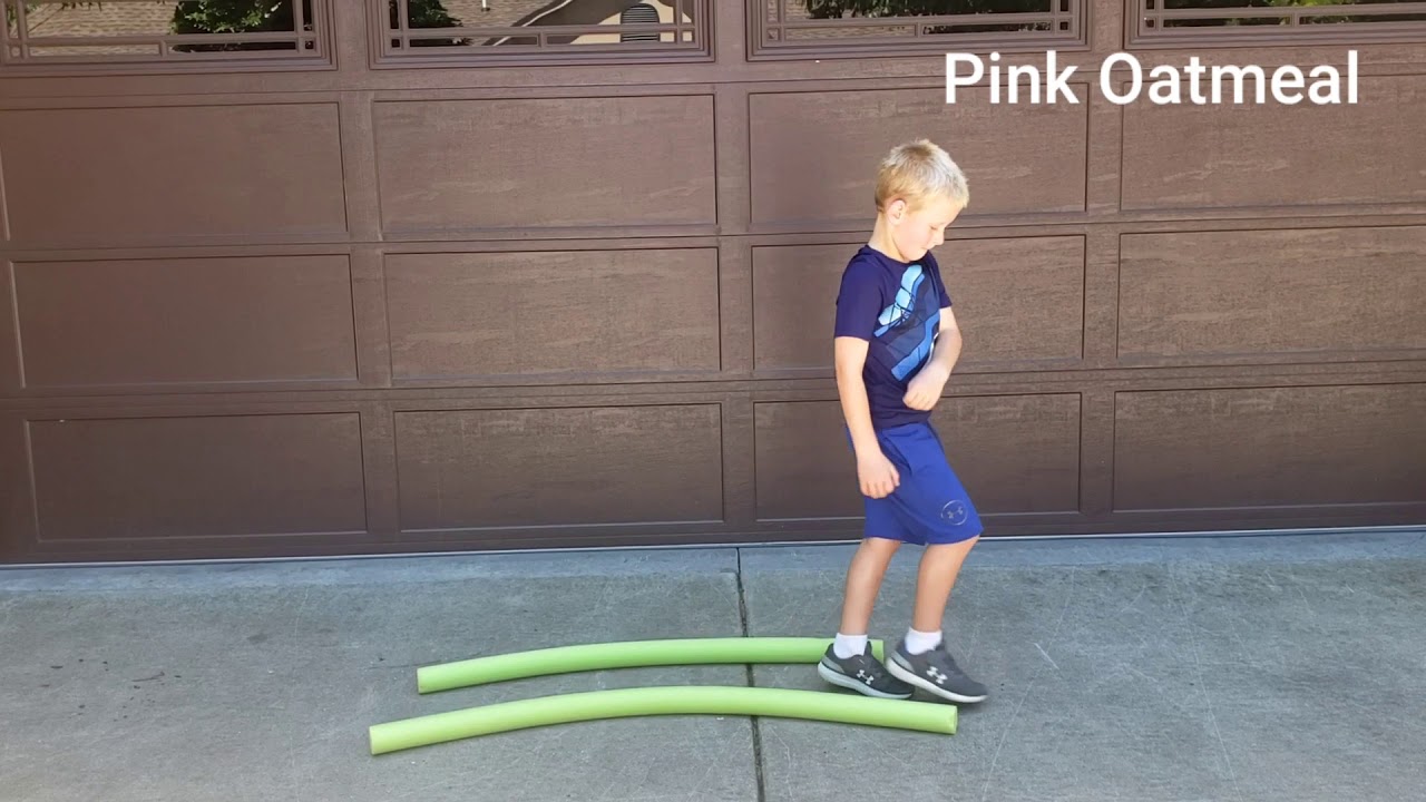 Pool Noodle Tandem Walk