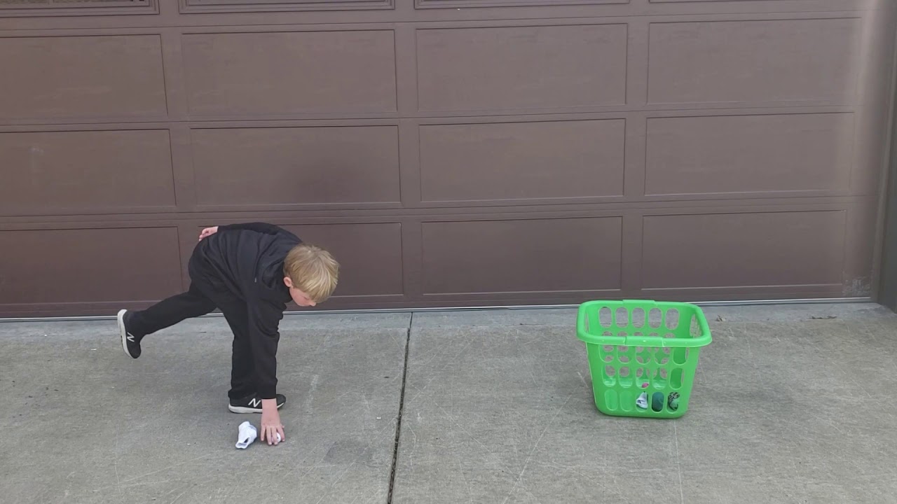 Single Foot Sock Toss