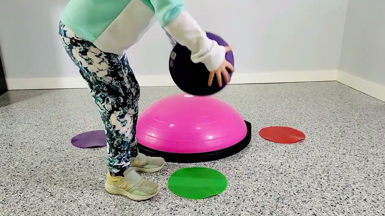 Bosu Ball Bounce