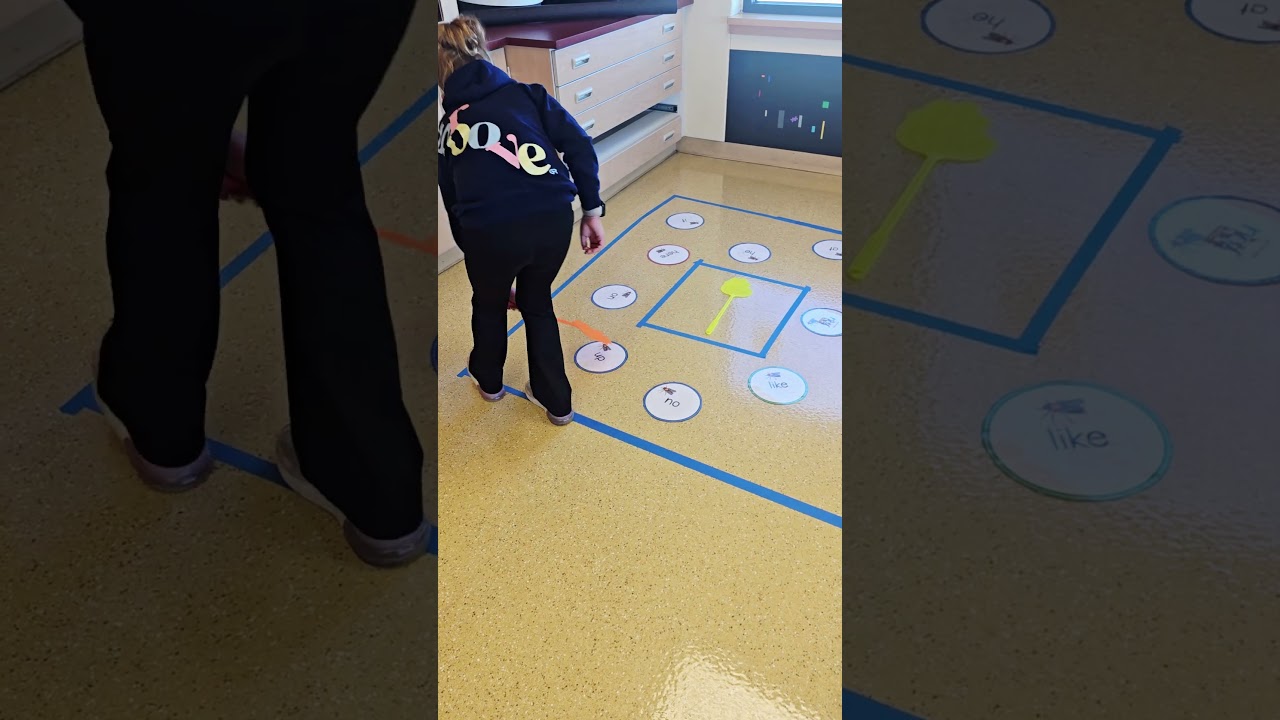 Sight Word Slap Motor Activity