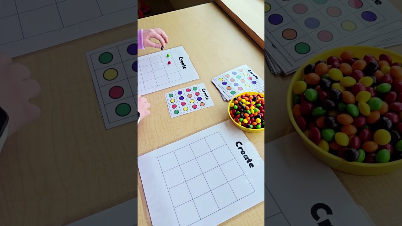 Rainbow Themed Fine Motor and Visual Motor Activity