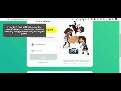 Adding Bitmoji Extension