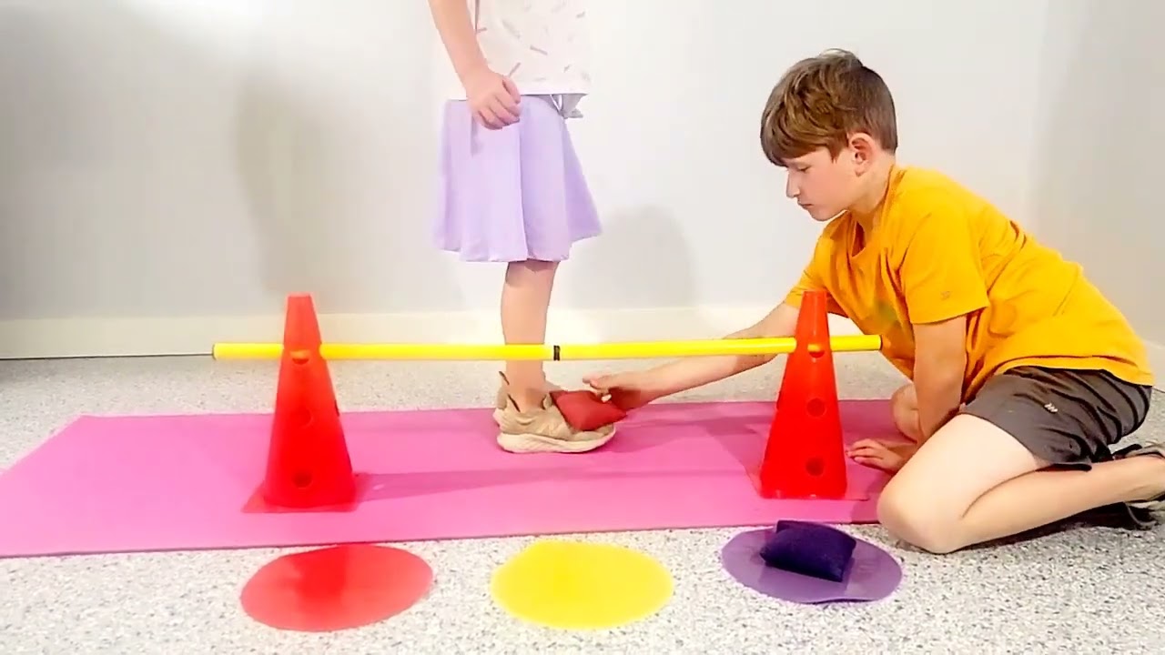 Bean Bag Side Step Obstacle