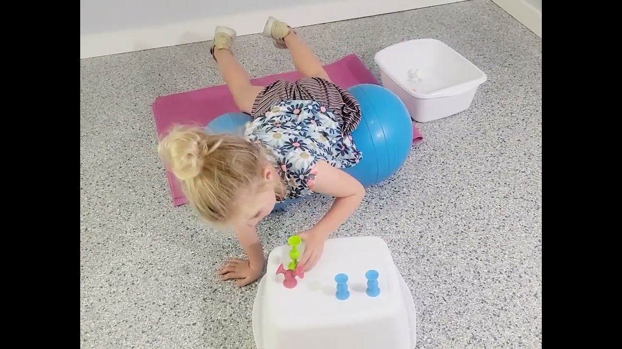 Stability Ball Prone Squigz Work