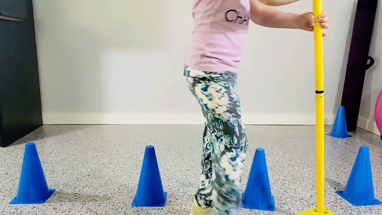 Cone and Stick Zig Zag