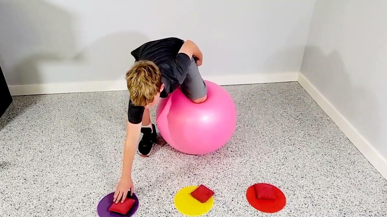 Balance Ball Kneel Bean Bag Spots