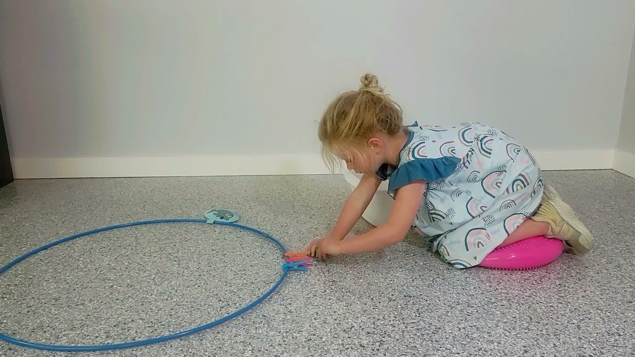 Air Disc Kneeling Clip Game