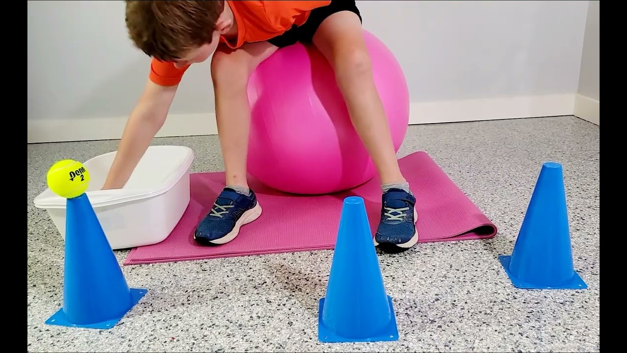 Tennis Ball on Cones