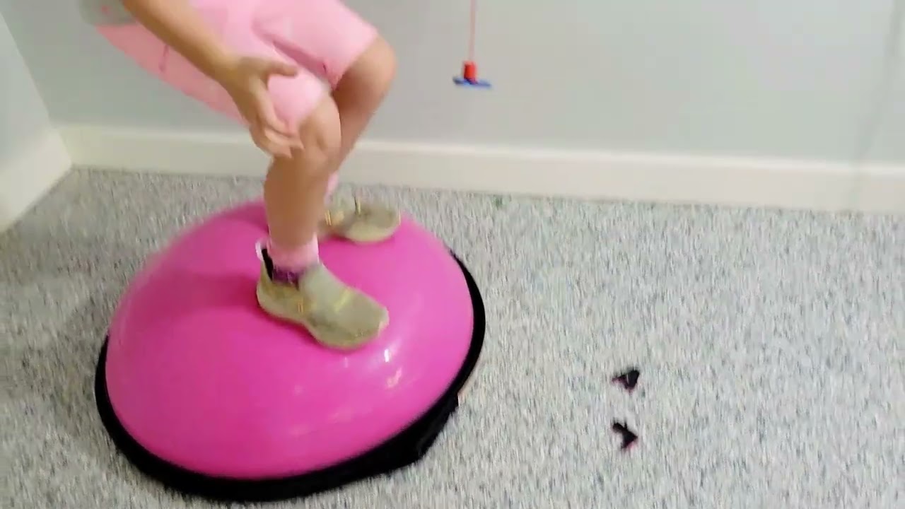 Bosu Ball Fishing Vertical Surface