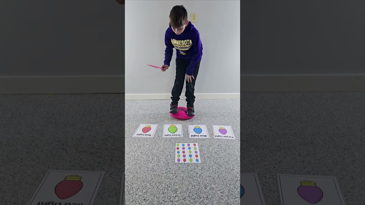 Holiday Light Motor Skills Activity
