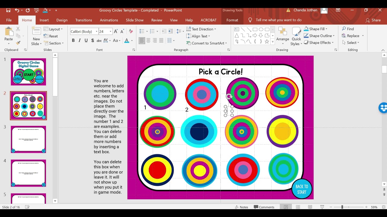 Digital Template Explanation Video