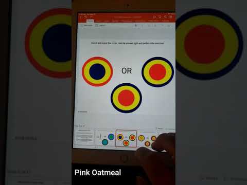 Visual Discrimination Gross Motor Game