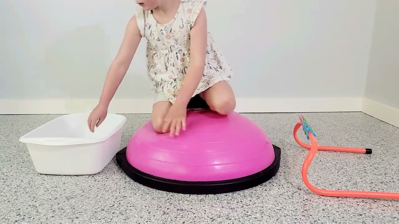 Bosu Kneel Clip Challenge