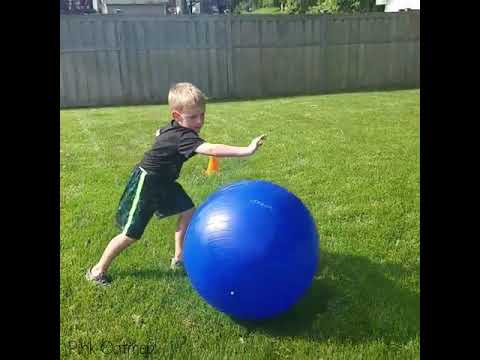 Stability Ball Cone Relay