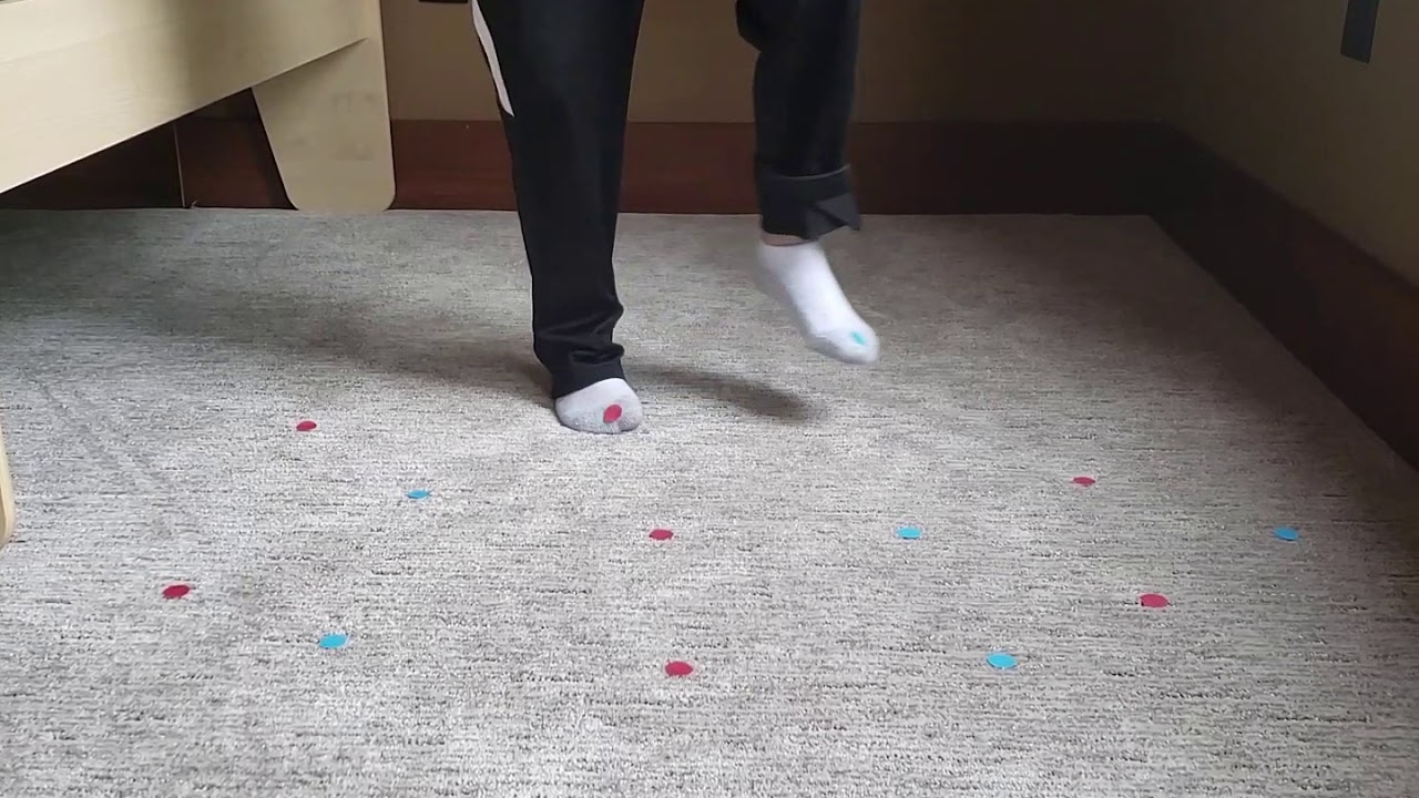 Toe Tap Dot Sticker