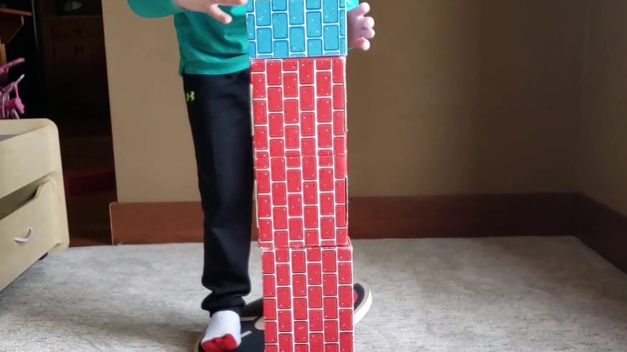 Balance Board With Blocks