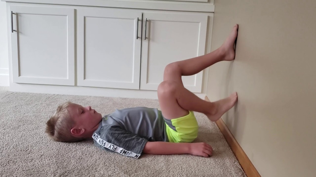 Wall Drawing With Feet