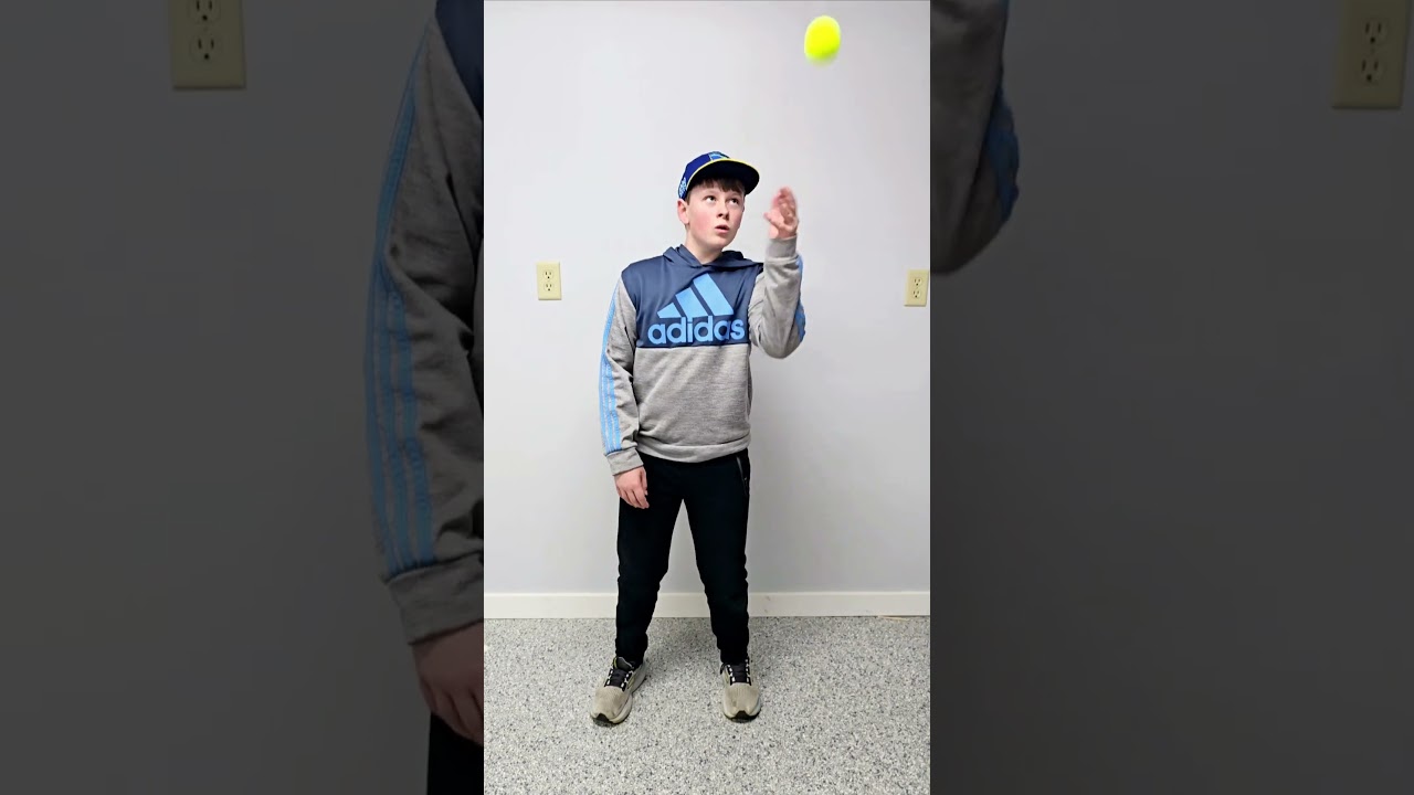 Tennis Ball Toss and Catch