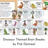 Dinosaurs Movement Cards/Brain Break by Time2Learn