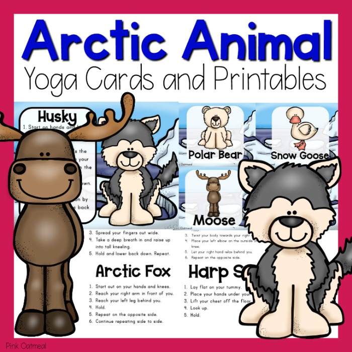 Arctic Animal Yoga - Pink Oatmeal Shop
