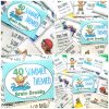 Check out these fun summer brain breaks card to encourage movement in the classroom. Kids will love these fun poses and are great for preschool, kindergarten and up. These great activities are great to do indoors or outdoors.