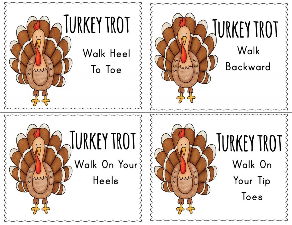 Thanksgiving Brain Breaks Pink Oatmeal Shop