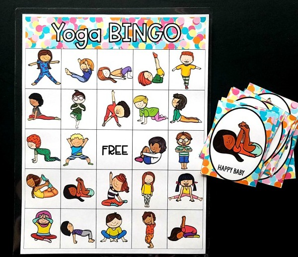 Yoga Dice Game Poster by Ms Rosies Class