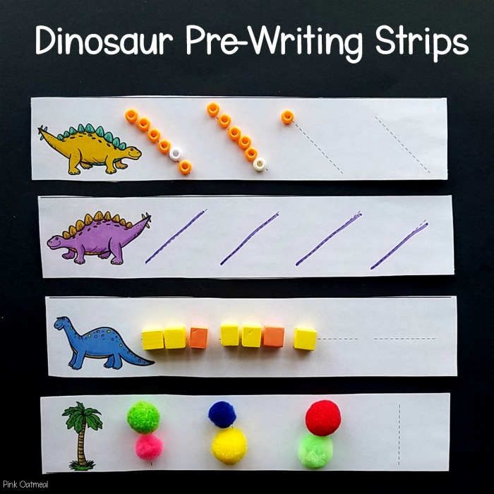 Scissors Skills DINOSAURS by The Fine Motor Store