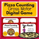 Ant Counting Gross Motor Digital Game - Pink Oatmeal Shop