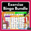 Exercise Bingo Bundle