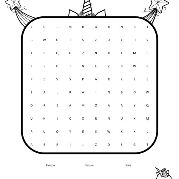 Visual Scanning Unicorn Theme