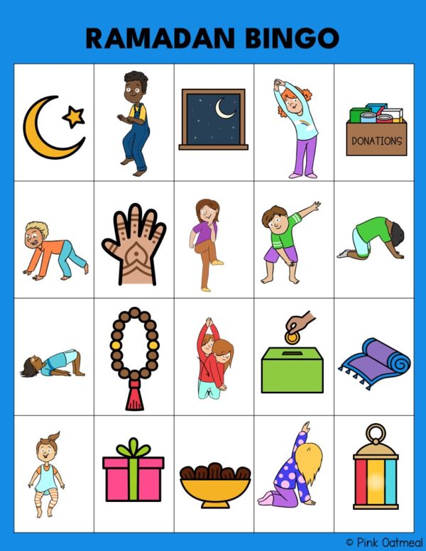 Ramadan Exercise Bingo - Image 2