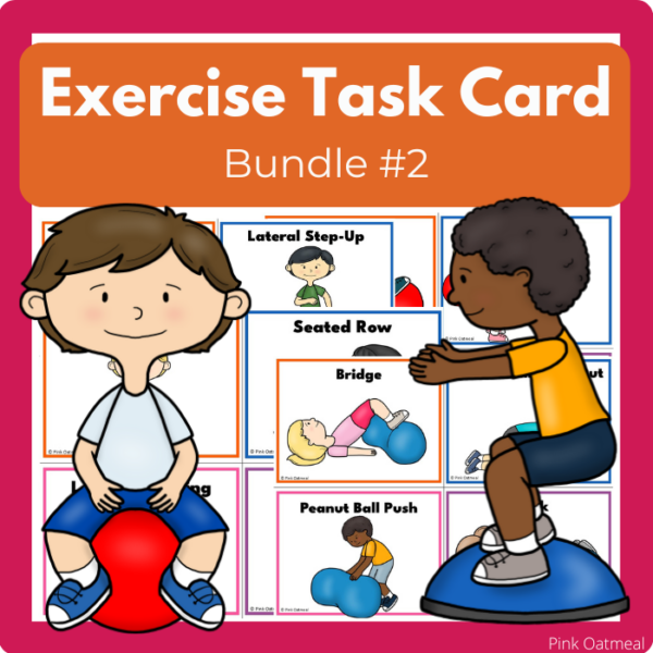 Exercise Task Card Bundle 2