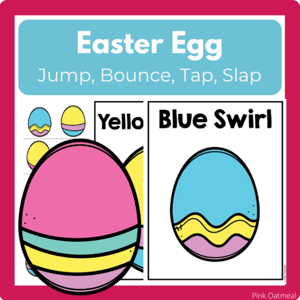 Easter Egg Tap, Slap, Bounce and Jump