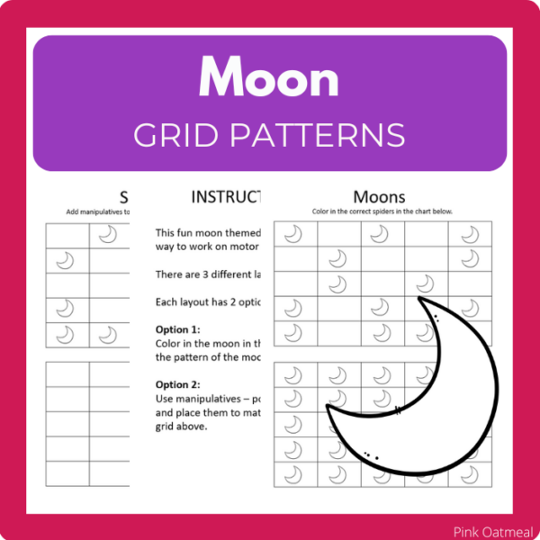Moon Pattern Grid