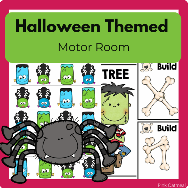 Halloween Themed Motor Room