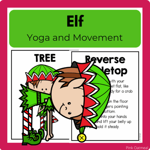 Elf Yoga and Movement Printables