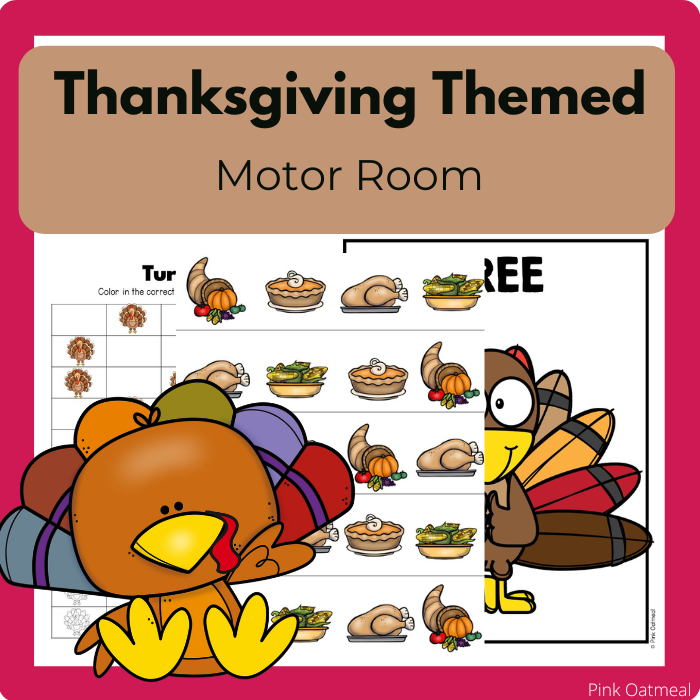 Thanksgiving Themed Motor Room