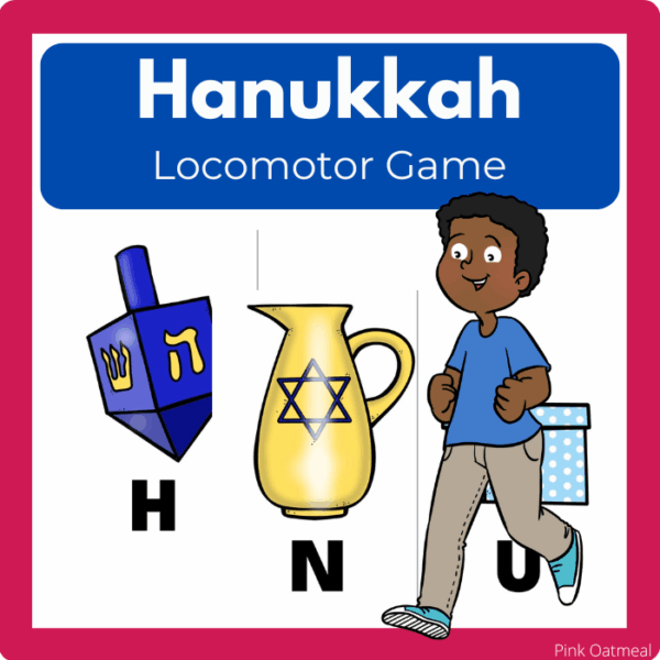 Hanukkah Locomotor Game