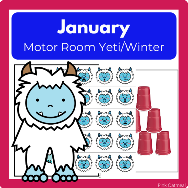 Yeti and Winter Themed Motor Room