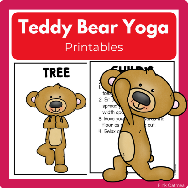 Teddy Bear Yoga and Movement Printables